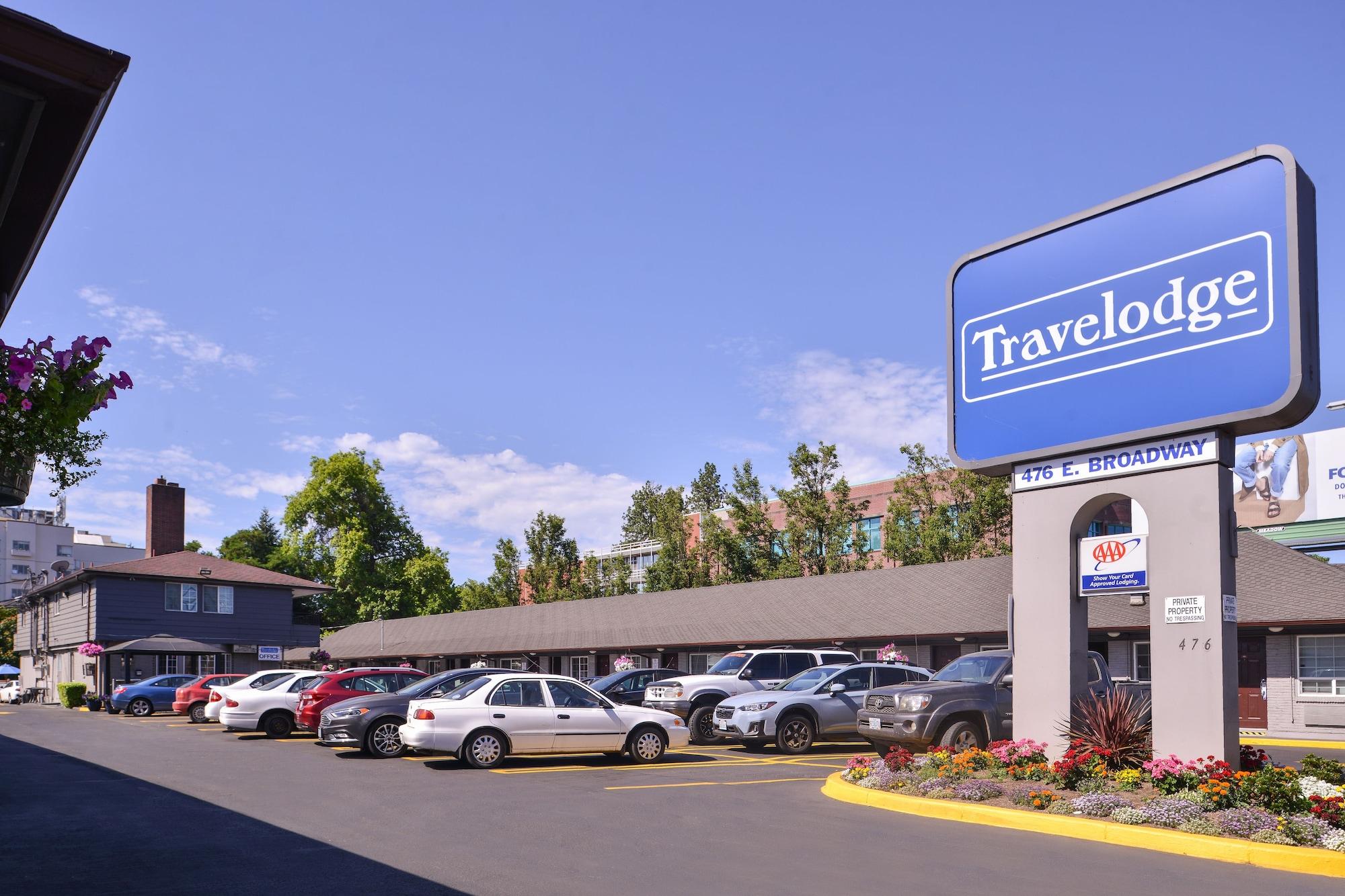 Travelodge By Wyndham Eugene Downtown/University Of Oregon Екстер'єр фото